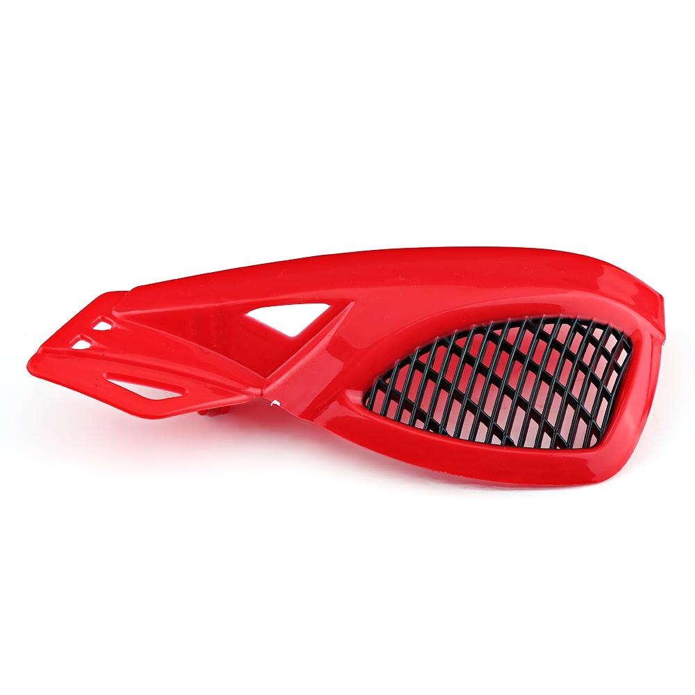 Universal 7 8  Dirt Bike Scooter ATV Motorcycle Brush Bar Hand Guards Handguard Red