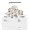 Dupont Simple White Ceramic Dinnerware Set