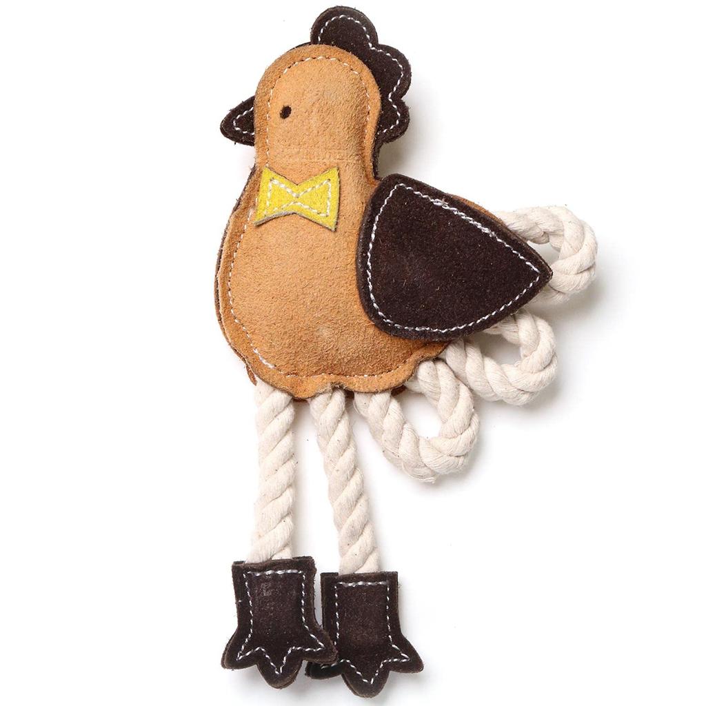 doggyman Cowhide Toothbrush Toy Kukku