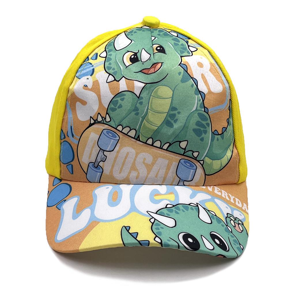 Dinosaur Cartoon Kids Baseball Cap With Sun Protection For Summer Play And Outdoor Activities