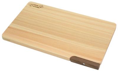 Daiwa Industrielle Schneidebrett mit Ständer, Spülmaschinenfest, Hergestellt in Japan, Hinoki-Holz, Leicht, Schimmelresistent, 30cm