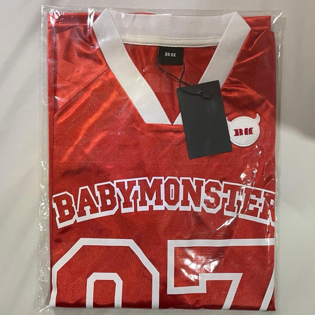 

[USED] BABYMONSTER Pop-Up Jersey Red