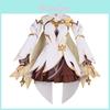Disfraz Cosplay de Lumine Aether de Genshin Impact con Tejido de Poliéster para Role Play de Anime
