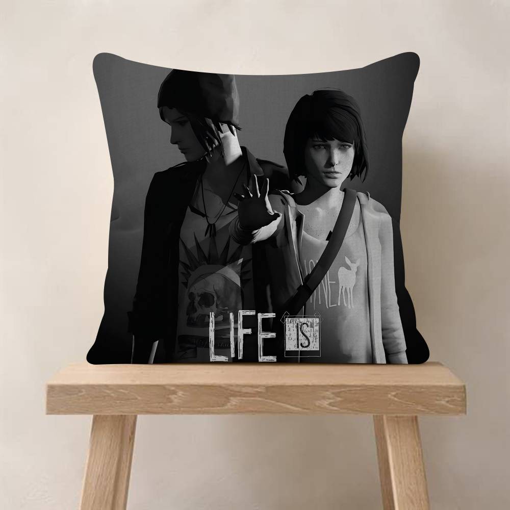 Game Life Is SStrange  Pillowcase Toon Gift Cushion Cover Bedroom Home Sofa Chair Seat Decor Pillow Case