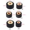 Wheel Belt Pulley Rubber Audio Pressure Recorder Cassette Deck Pinches Roller Tape for  Player Stereo