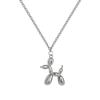 Tuku Bouncy Ins Balloon Dog Necklace Couple Men's and Women's Pendant Chain Tide Titanium Steel Chain Sweater Chain with Accessories