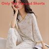 New Oriental Style Womens Pajama Twopiece With Breathable Cotton Satin For Home Use