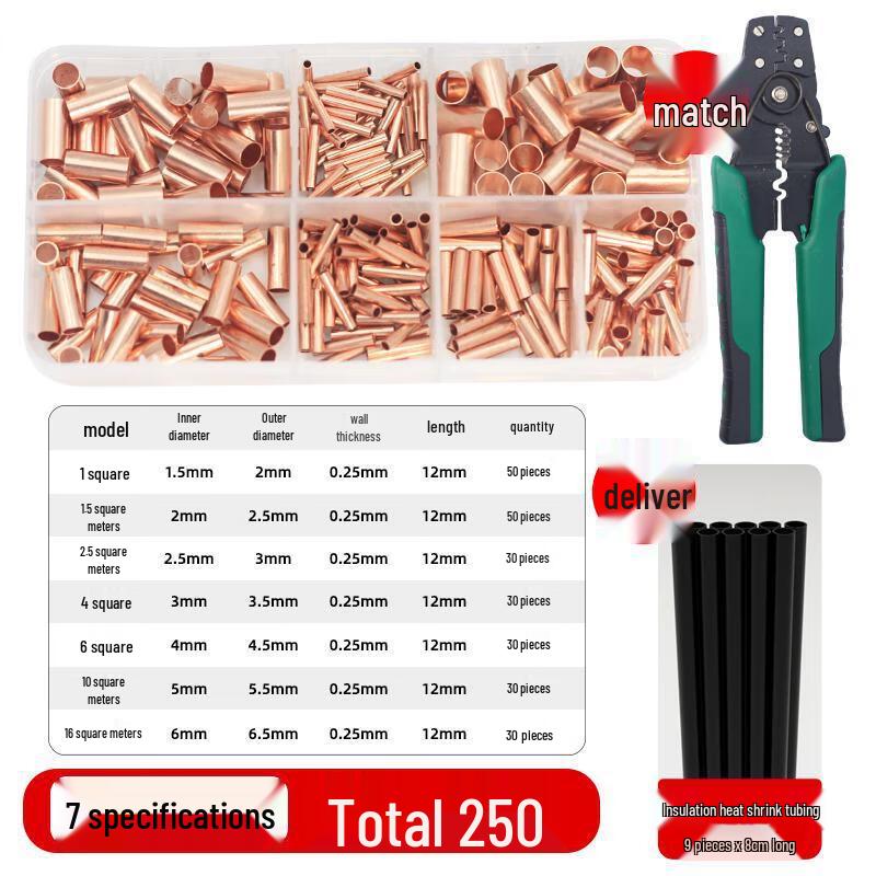 Fetta GT Red Copper Tube Terminal Kit