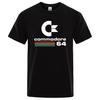 Summer Commodore 64 Print T Shirt C64 SID Amiga Retro Cool Design Street Short Sleeve Top Tee Cotton Clothing Loose T-shirts