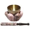 [Pet Buddhist Altar] [Pet Buddhist Altar Accessories] Small Bell Set "Hanarin" (Pink X Purple)