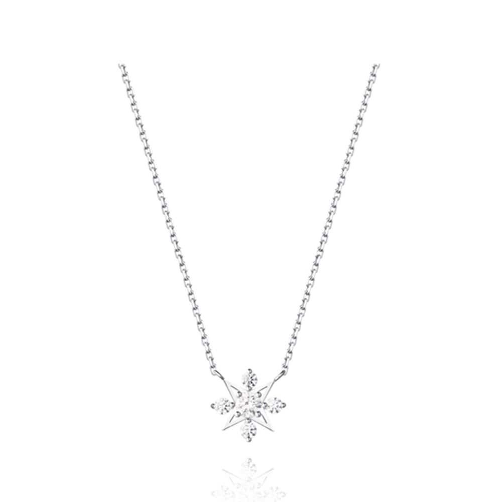 [Stonehenge]] Polaris Silver Necklace Sa24A81P