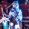 Eula Cosplay Costumes Anime Figure Halloween Costumes for Women Suit Wig Clothing Role Play Party Uniform