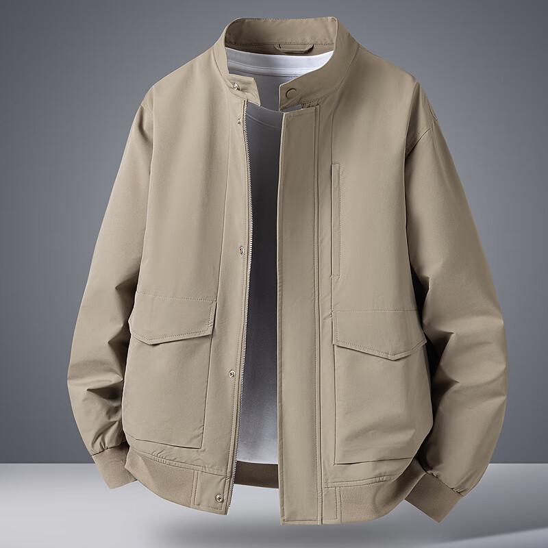 

FAPAI Easy-Care Stand Collar Jacket 2XL 54