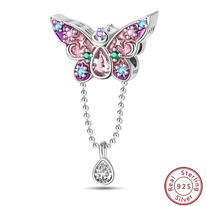 Dreamy Unicorn Series Copper Rainbow Cloud Dreamy Color Charms Beads 3Mm Diy Fine Jewelry Making