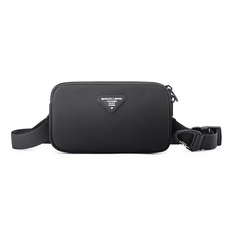 

Чоловіча міні-сумка для мобільного телефону Невелика переносна сумка через плече Сумка через плече чорний