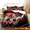 Personality Music DJ Rock Bedding Set Printed Bed Set With Pillowcase Bed Duvet Cover Single Double Queen Super King Size