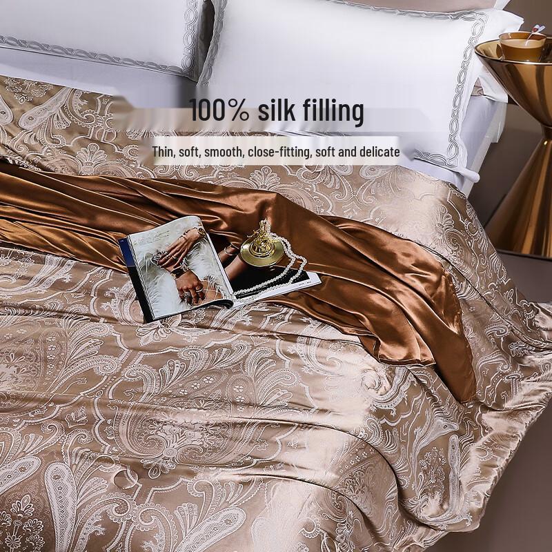 FUANNA All-Season Mulberry Silk Quilt