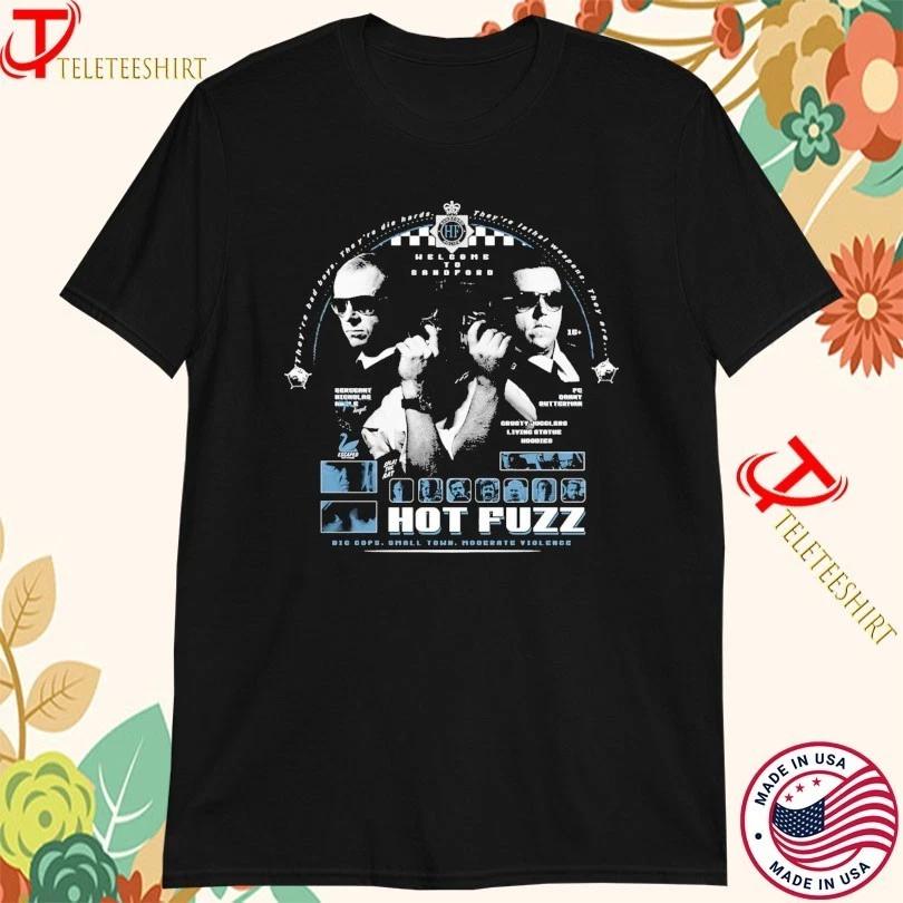 

Sandford Hot Fuzz Welcome To Sandford T-shirts 2XL