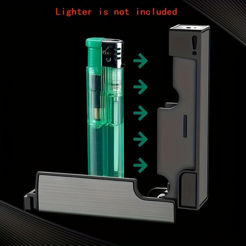 2-in-1 Cigarette Case Elegant Cigarette Box Aluminium Case Box for 20 Cigarettes Cigarette Box For Men Smoking Tool-No lighter