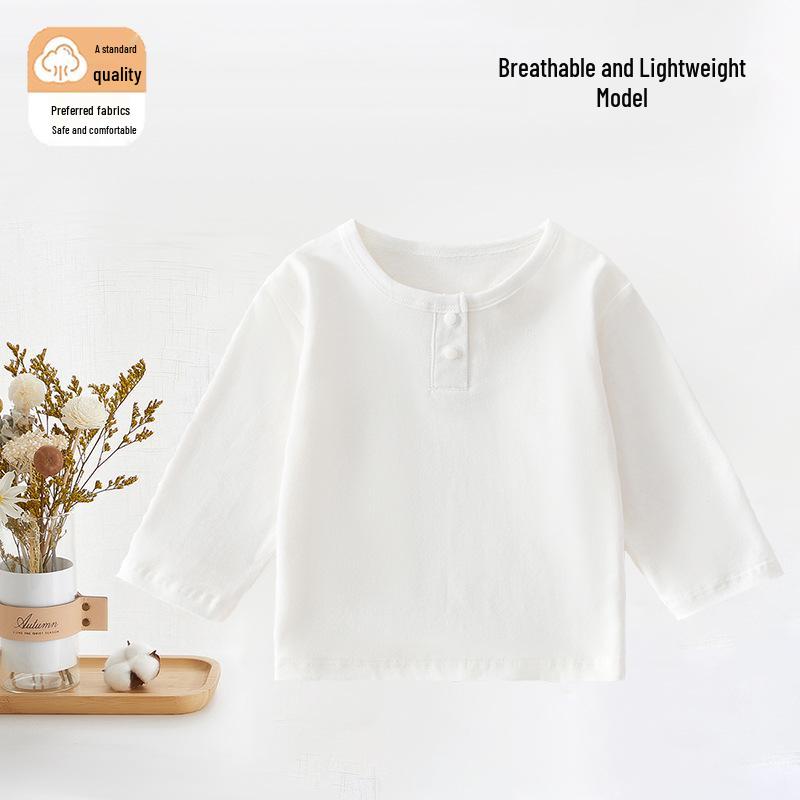 2026 Kids' Striped Long-Sleeve T-Shirt: Versatile Spring/Summer Fashion for Boys & Girls