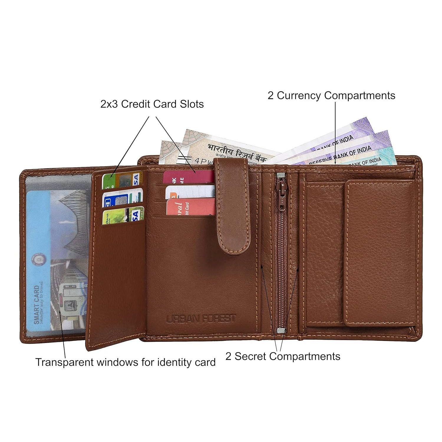 Мужской кожаный кошелек Orlando Redwood — фото 4