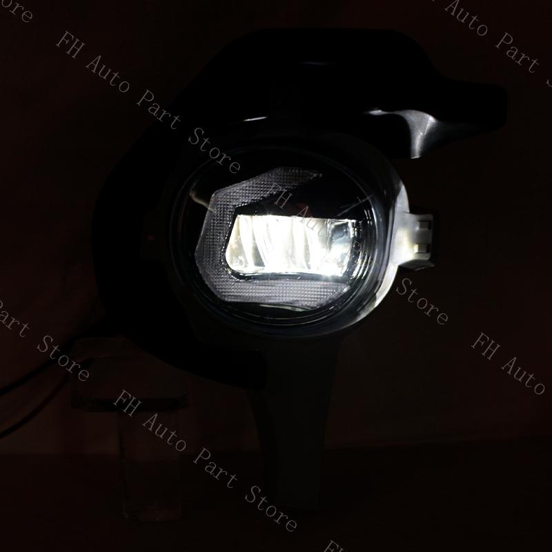 2PCS LED Foglamp Foglight For Toyota Hilux Vigo 2005 2006 2007 Front Bumper Fog Light Lamp