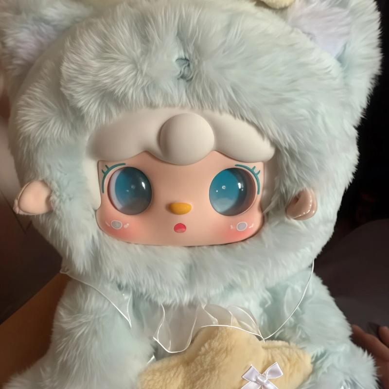 Yooki Plush  400% Idol Doll Cute Soft Toy for Girls Fashion Play Collectible Gift for Holiday Birthday Home Decor
