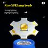 Mini Portable Abs Multifunctional Mini Strong Light Flashlight 9Leds Use Aaa Battery Flashlight Camping Emergency Flashlight