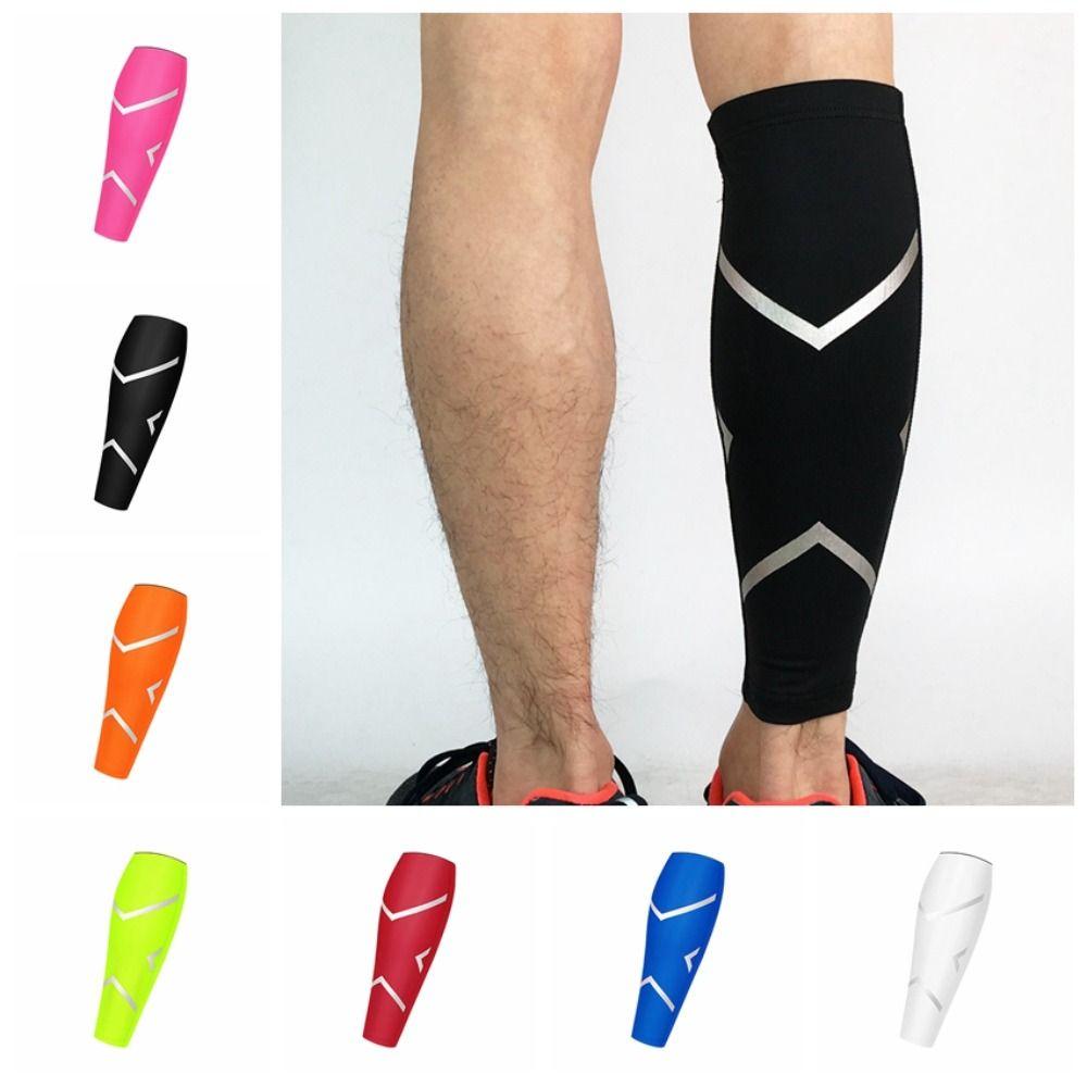 Leg Guard Sleeves Leg Compression Sleeve Polyester Calf Brace Sport Compression Calf Sleeve  Unisex