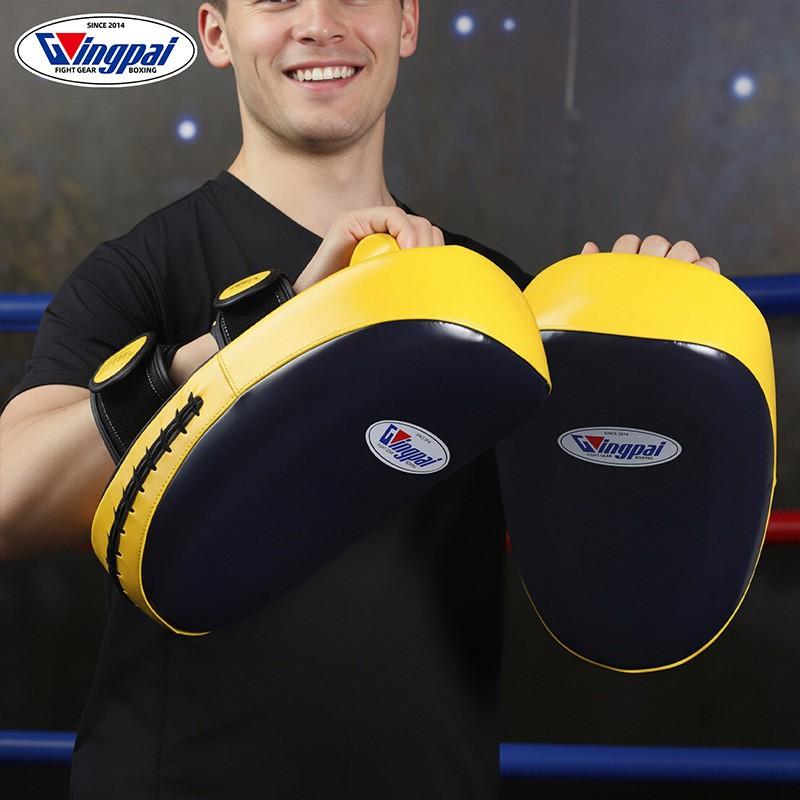 Muay Thai Kick Pads Martial Arts Training Focus Mitts Boxing Kickboxing