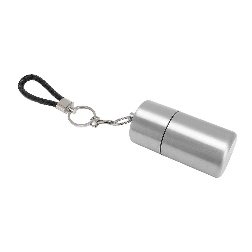 Metal Storage Bottle Water Proof Multifunctional Aluminum Storage Container for Outdoor Camping Tarvel