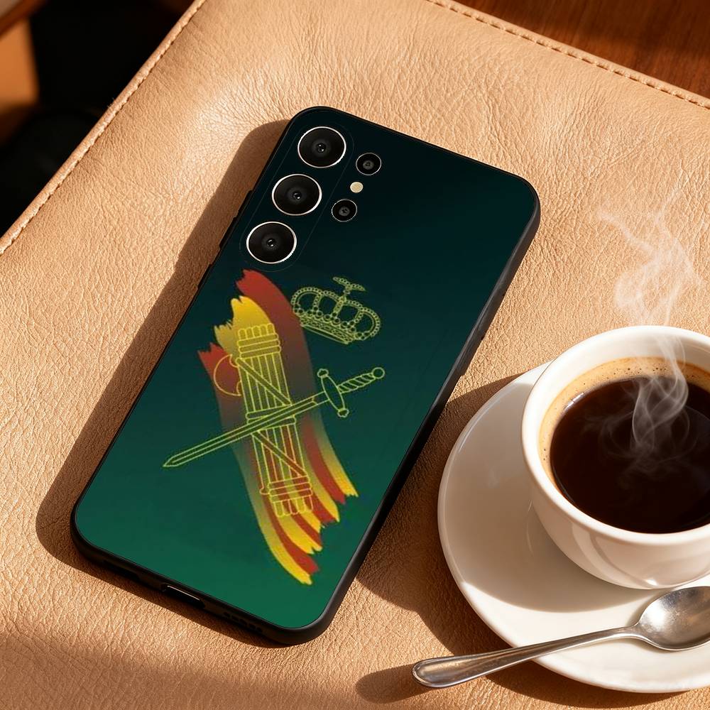 

Чехол для телефона с эмблемой Гражданской гвардии Испании (S-Spanish G-Guard) для Samsung S26,S25,S24,S21,S22,S23,S30,Ultra,S20,FE,Lite,10,9, Черный чехол Samsung S24ULTRA
