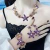 Themed 4 Piece Shell Necklace Collection Sensitive Skin Friendly Alloy Jewelry For Summer Vacation