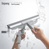 Dapeng Silicone Floor Wiper & Broom Combo for Bathroom & Household Use