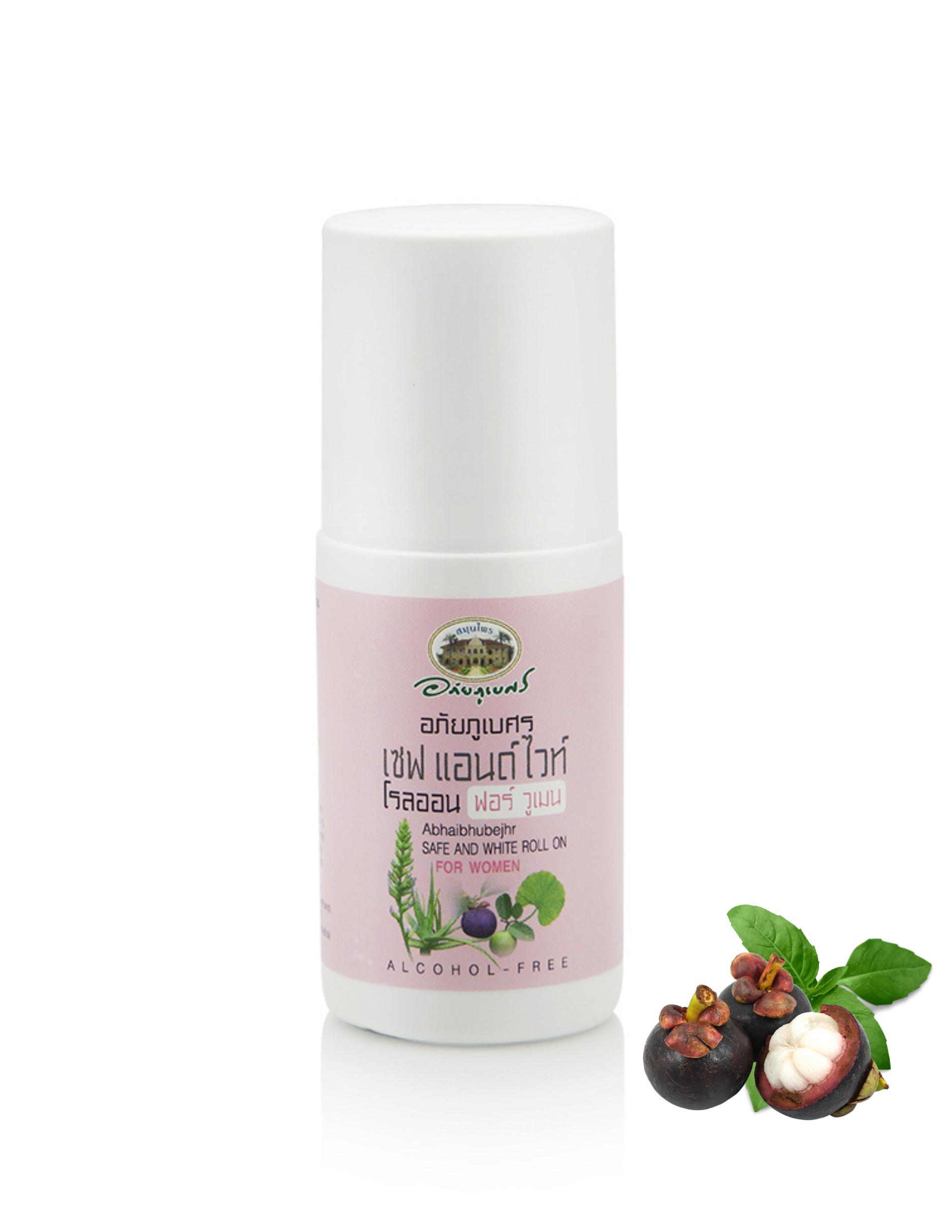 

Шариковый дезодорант Abhai Herb Safe & Fresh для мужчин и женщин, Abhaibhubejhr, 50 г амарант розовый