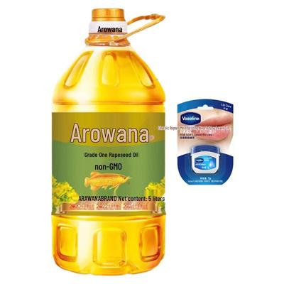 Vaseline Classic Lip Balm Original 7G & Arowana Rapeseed Oil 5L Bundle