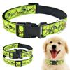 Orange Nylon Halloween Dog Collar Small Medium Large Pet Puppy Collar Adjustable