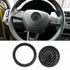 for SKODA 1Pcs 46mm Car Interior Kodiaq Yeti Rapid Spaceback Fabia 1 2 Karoq Octavia A5 RS Superb Steering Wheel Emblem Stickers