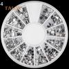 Colorful Shiny Nail Art Decoration Wheel Colorful Star DIY Manicure Accessory Nail Care