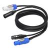 High Current Power Con XLR Cable Combination Cable for Stage Lights Delivering Both Electricity and Data