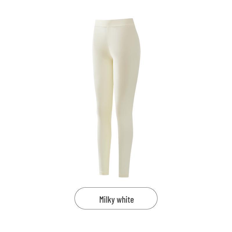Women's Seamless Long Sleeve Thermal Set with Hyaluronic Acid for Autumn
