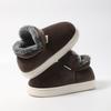 New elderly cotton shoes men's autumn and winter indoor home non-slip thick-soled velvet thermal bag and cotton slippers women