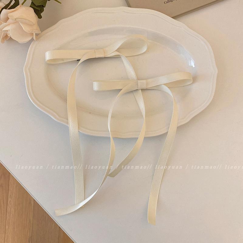 

Вінтажний великий оксамитовий бант Заколка для волосся Тренд Довга стрічка Шпильки Заколки Пов язка на голову для жінок Аксесуари для волосся для дівчат Весільні прикраси