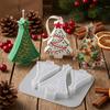 3 Cavity DIY Candle Mold Silicone Soap Mold Gift Making Christmas Tree Mold  Holiday