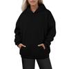 Women's Fashion Daily Versatile Casual Crewneck Sweatshirts Long Sleeve Solid Color Top Sweatshirts