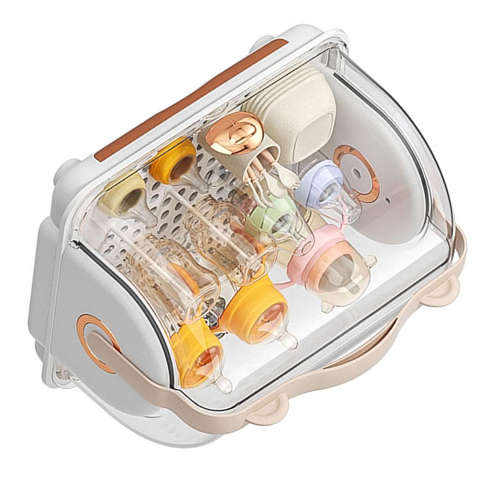 Babyflaschen Aufbewahrungsbox Kunststoff Multifunktional Abtropffläche Stillflaschen Aufbewahrungsbox Organizer mit