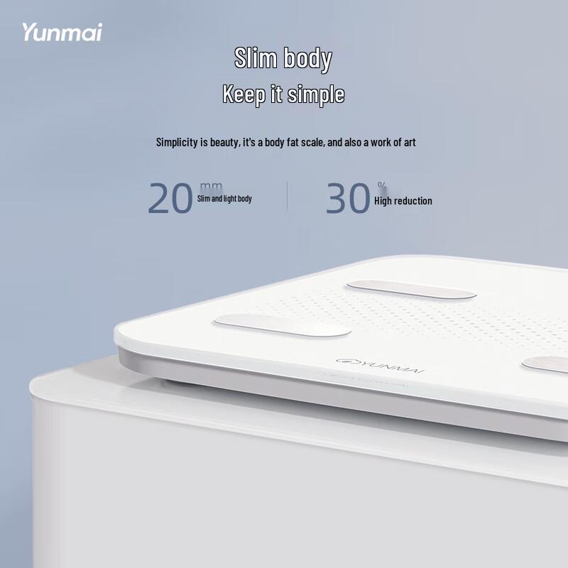 Yunmai Smarte Körperfett- und Personenwaage (CN-Version)