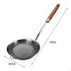 Skimmer Slotted Spoon Cooking Colander Comfortable Grip Strainer for