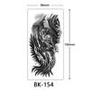 Sketch Rose Temporary Tattoo - Black & White Floral Design