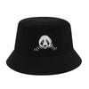 Panda Embroidered Fisherman Hat For Women Summer Sun Protection Casual Style